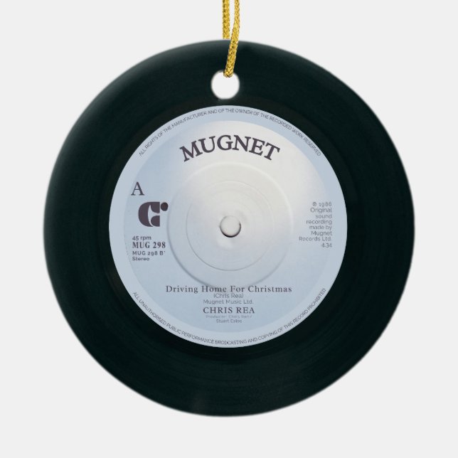 Hem för julprydnad julgransprydnad keramik (Framsidan)