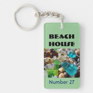 Hem för semester för keychains för nyckelring