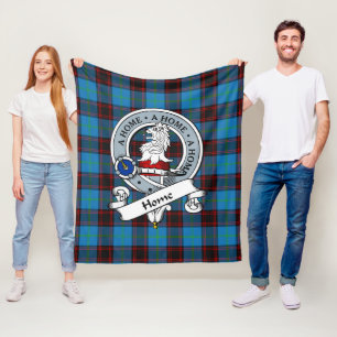 Hem Forntida Märke Tartan Rutig Fleecefilt