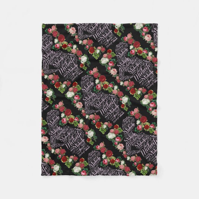 Hem- gåvor för barnmorska, förlossningskonst, fleecefilt (Framsidan)