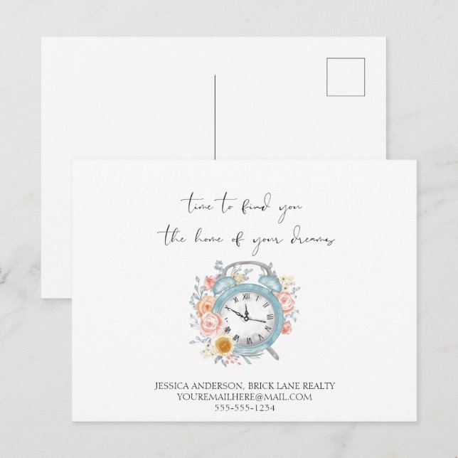 Hem i din Dreams Real Gods Marknadsföring Vykort (Fram/baksida)