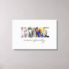 HEM i dina foton Canvastryck