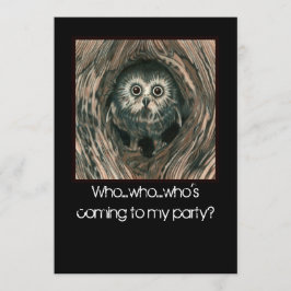 "Hem i Hål"-inbjudningar till Uggla Inbjudningar