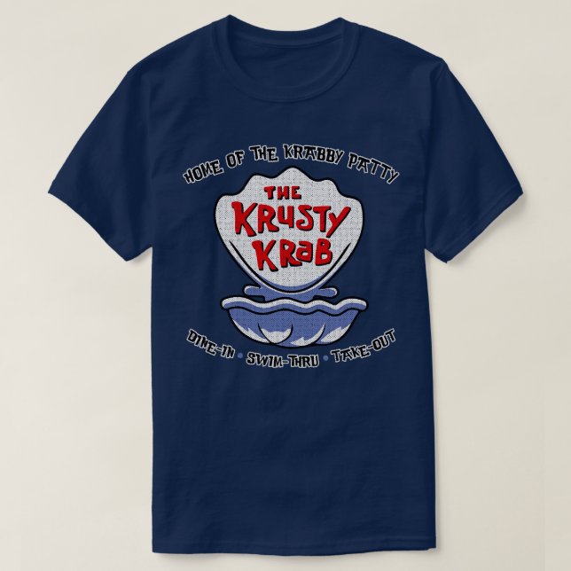 Hem i Krabby Patty T Shirt (Design framsida)