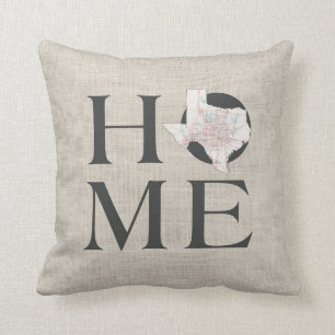 HEM i Texas - Monogrammed Kudde