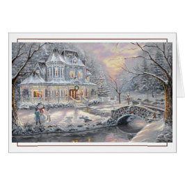 Hem i Victorian jul Land OBS Kort