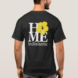 HEM Indialantic Gul hibiskus (Bakdesign) T Shirt