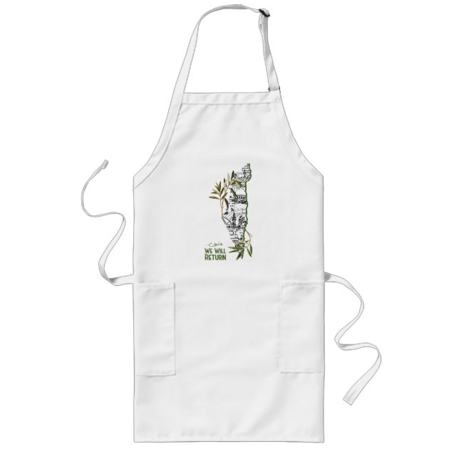 Hem innanför Karta, inhysta av Olive Grenar Långt Förkläde (Framsidan)