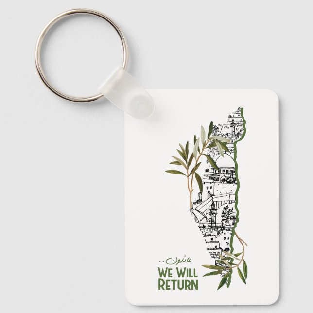 Hem innanför Karta, inhysta av Olive Grenar Nyckelring (Framsida)