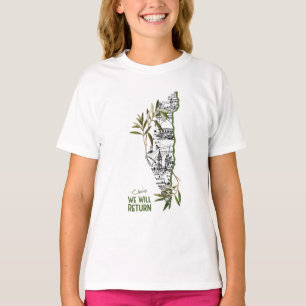 Hem innanför Karta, inhysta av Olive Grenar T Shirt