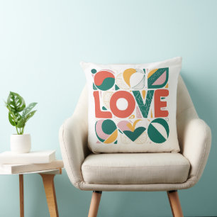 hem inredning, kudde design, kärlek design, hemmag