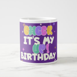 HEM/KÖK FÖDELSEDAGSKOPP SPECIALMUG  JUMBO MUGG