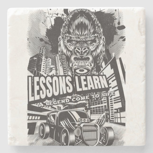 Hem/Köket Legendarisk Gorilla Stenunderlägg (Framsidan)