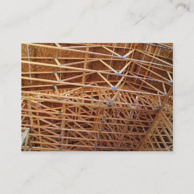 Hem- konstruktionsvisitkort visitkort (Framsida)