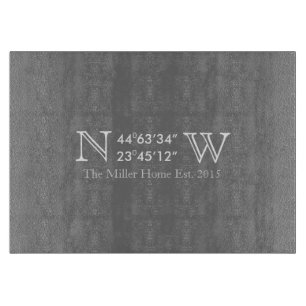 Hem- koordinerad Glass skärbräda för GPS