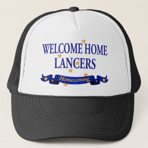 Hem- Lancers för välkomnande Truckerkeps