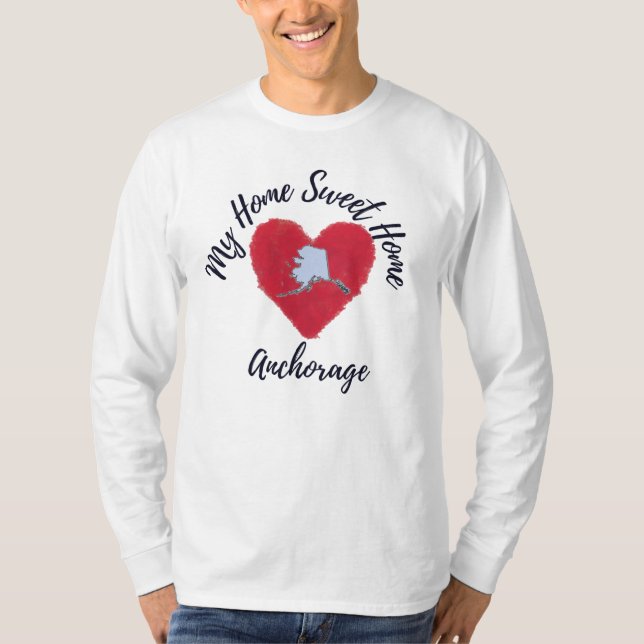 Hem Ljuva Hem Anchorage T Shirt (Framsida)