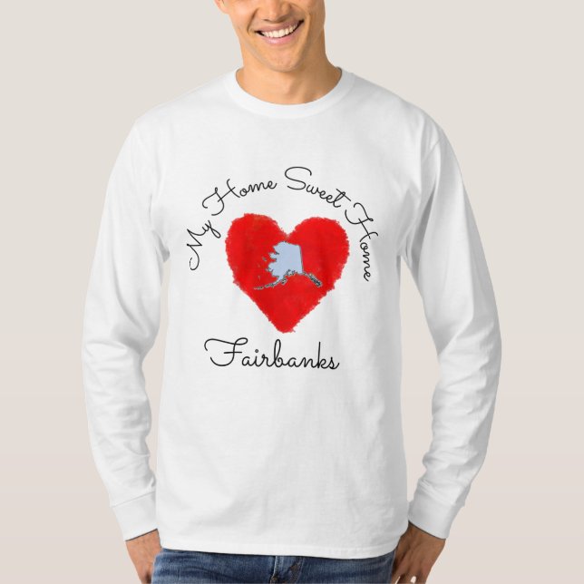 Hem Ljuva Hem Fairbanks T Shirt (Framsida)