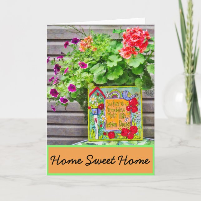 Hem Ljuva Hem Nya Där Bekymmer Smälter Som Kort (Framsida)