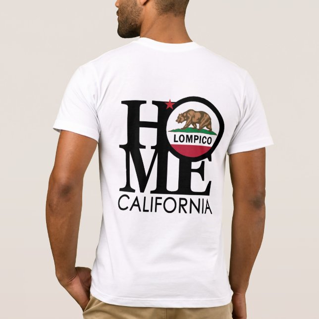HEM Lompico CA (Bakgrundsdesign) T Shirt (Baksida)