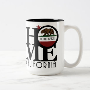 HEM Long Beach CA 15oz tvåtonskaffe Mugg