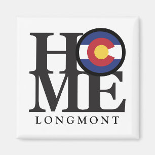 HEM- Longmont Colorado 4x4" magnet