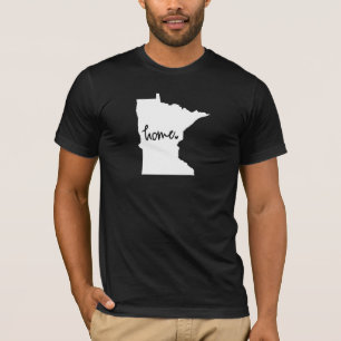 Hem- Minnesota beställnings- färg Tee Shirt