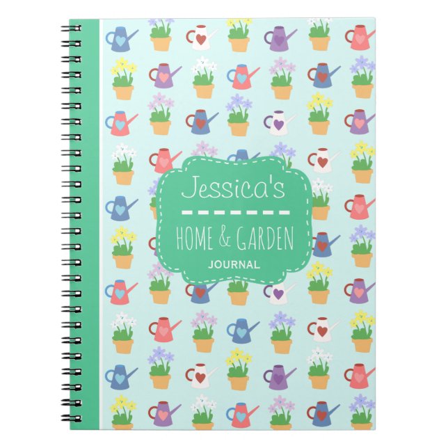 Hem och Garden Personlig Cute Journal Anteckningsbok (Framsidan)