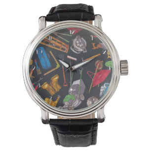 Hem och Garden Verktyg Wrist Watch Armbandsur