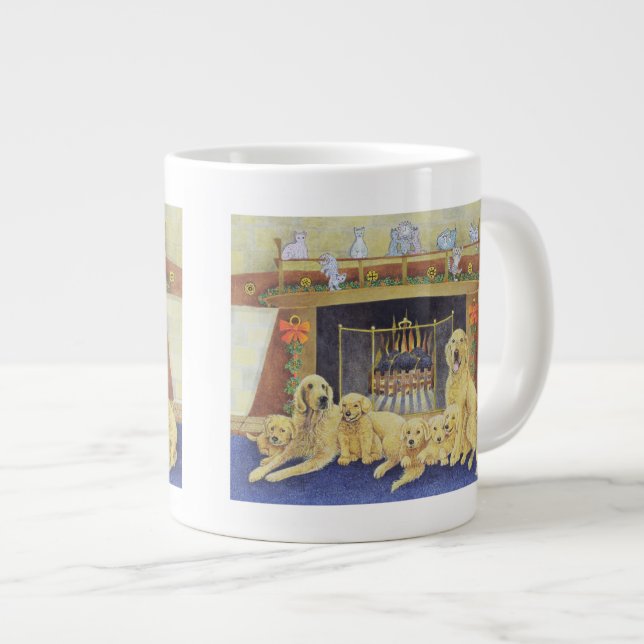 Hem och jord jumbo mugg (Framsida höger)