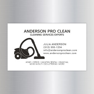 Hem & Office Pro Städning magnetAffärskort