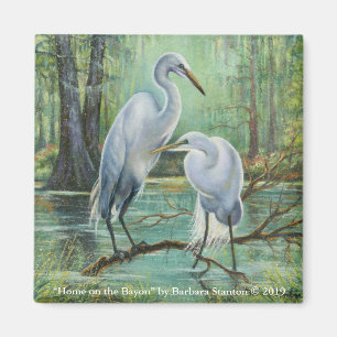 "Hem på Bayou" Magnet