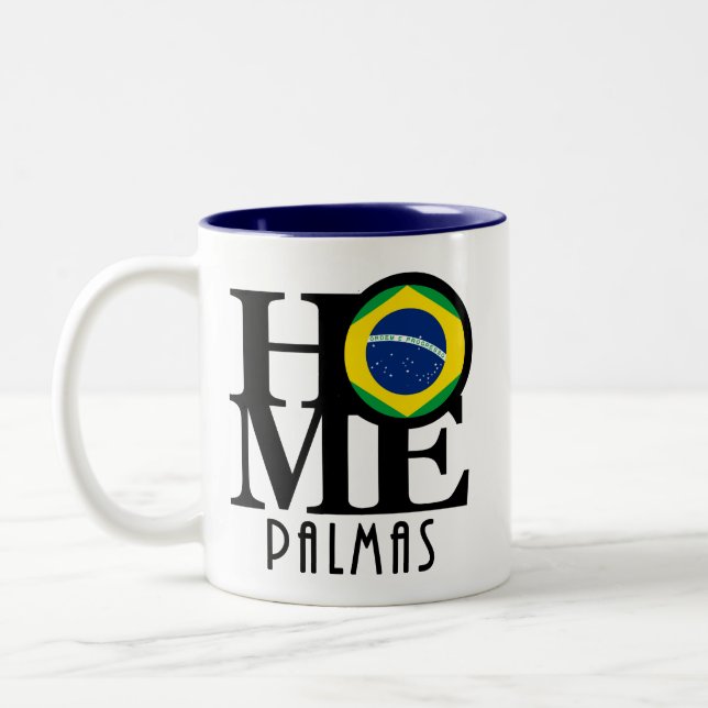 HEM Palmas 11oz Två-Tonad Mugg (Vänster)