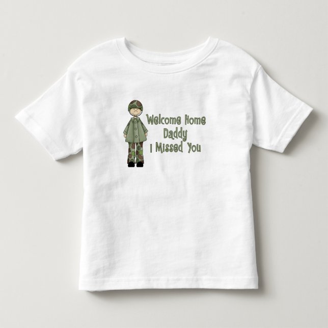 Hem- pappa för välkomnande (armésonen) tee (Framsida)