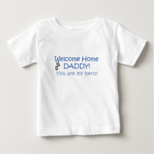 Hem- pappa för välkomnande t-shirt