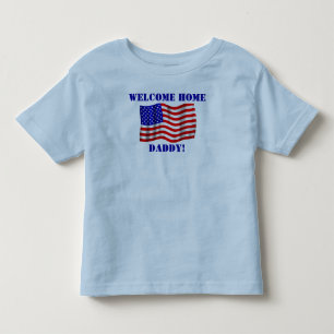 Hem- pappa för välkomnande! T-tröja T-shirt