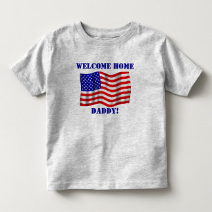Hem- pappa för välkomnande! T-tröja T-shirt