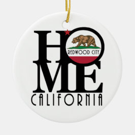 HEM- Redwood City Julgransprydnad Keramik