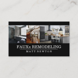 Hem Renovering Konstruktion Visitkort