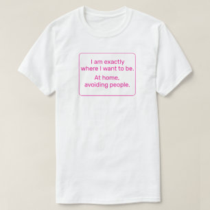 Hem (rosa) t shirt