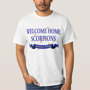 Hem- Scorpions för välkomnande Tee Shirt