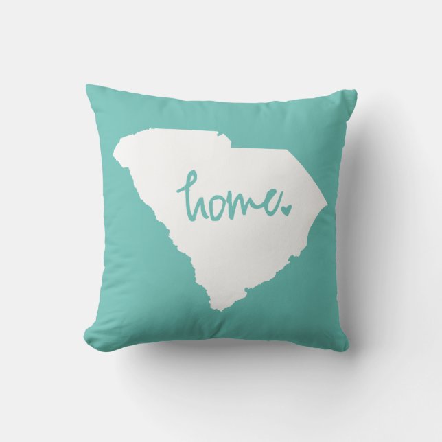Hem- South Carolina beställnings- färg Kudde (Framsida)