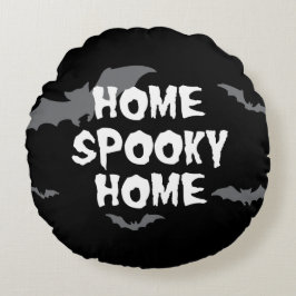 HEM SPOOKY HOME ACCENT PILLOW RUND KUDDE
