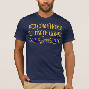 Hem- stridighetschackmattar för välkomnande t shirt