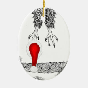 HEM STRONGER SWFL EGLE NEST WOOHOO! SANTA HAT JULGRANSPRYDNAD KERAMIK