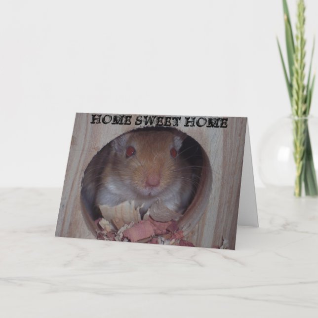 HEM-SVECKORT "Saknar dig"-kort Kort (Framsida)