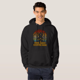 HEM SVEET HAUNTED HOME roligt halloween Hoodie