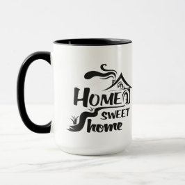 Hem sweet hem underbar kombinationsmugg mugg