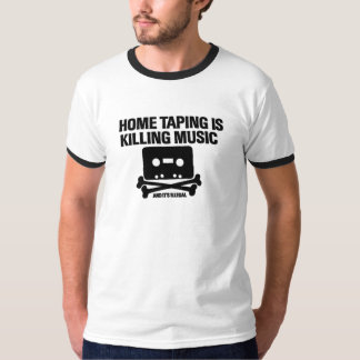 Hem- tejpa är dödande musik t-shirt
