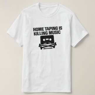 HEM- TEJPA ÄR DÖDANDE MUSIK TEE SHIRT